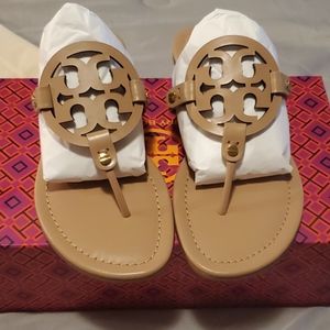 Tory Burch Miller Calf leather sandal size 9 woman